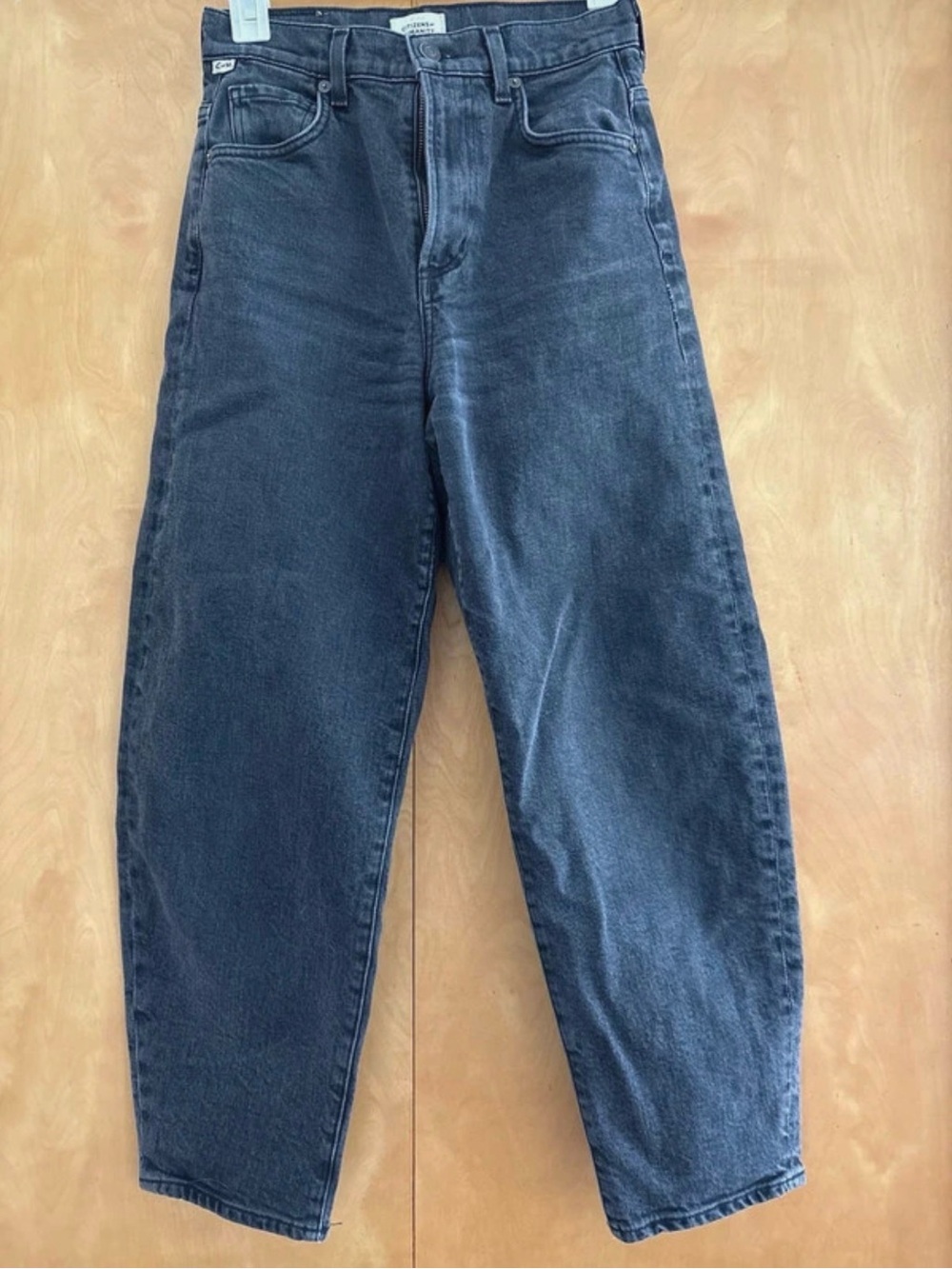 Citizens Of Humanity Dark Washed Barrel Jeans
